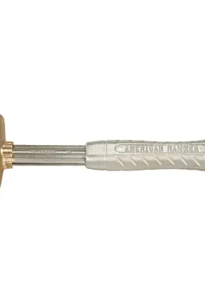 Place Order AMERICAN HAMMER AM2BZAG 1-1/4" Face Diameter, 2 lbs. Head Weight, 12" Overall Length Bronze Hammer