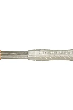 Brand New AMERICAN HAMMER AM1CUAG 1" Face Diameter, 1 lbs. Head Weight, 12" Handle Length Copper Hammer