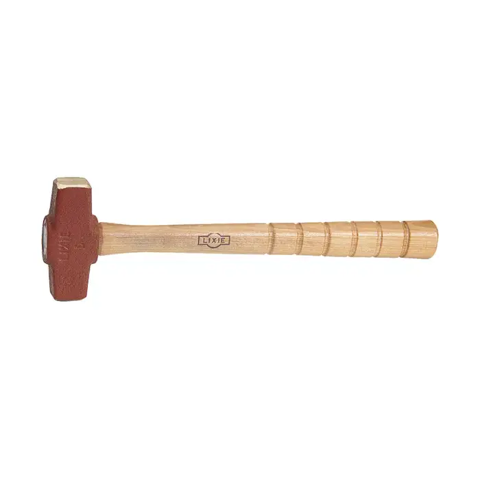 LIXIE SN-E 1-1/4" Square Face Diameter, 36 oz. Head Weight, 13" Overall Length Bronze Hammer Final Sale
