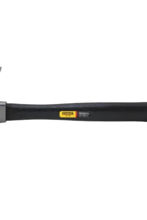 STANLEY 51-716 16 oz. Head Weight, 12-3/4" Overall Length, Hickory Handle Material Claw and Ripping Hammer Clearance