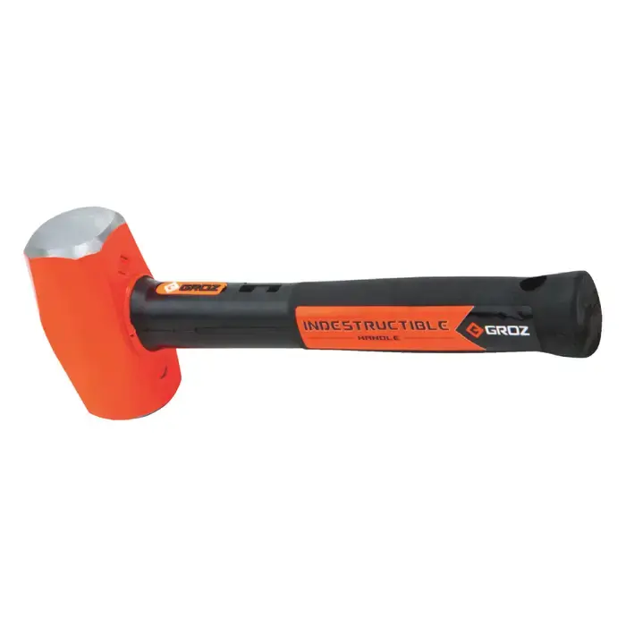 Holiday Sale GROZ 34501 4 lbs. Head Weight, 4 Spring Steel Bars with Rubber Grip Handle Material Heavy Duty Hammer