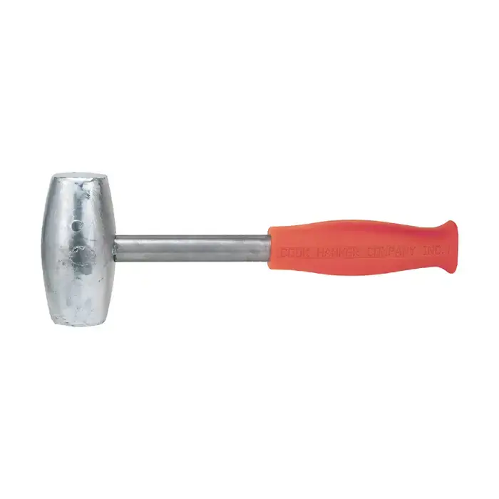 COOK 117 1-5/8" Face Diameter, 5 lbs. Head Weight, 9-1/2" Handle Length Lead Hammer Secure Checkout