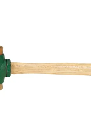 GARLAND 31004 2" Face Diameter, 4 lbs. Head Weight, 14" Overall Length Rawhide Face Mallet Seasonal Sale