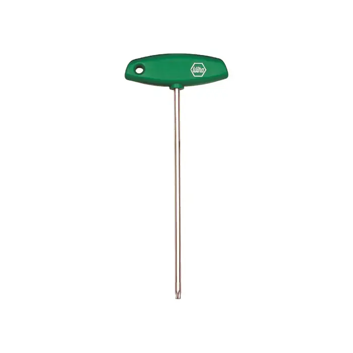 Fresh Stock WIHA 36432 T27 Size, 200mm Long Arm Length, Hard Chrome Finish Finish T Handle Torx Key