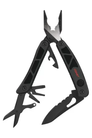 Order Now COAST LED155 9 Number of Functions, 3" Blade Length, 4" Closed Length Multi-Tool