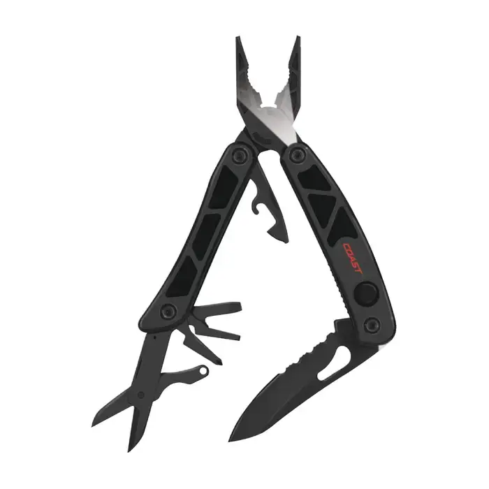 Order Now COAST LED155 9 Number of Functions, 3" Blade Length, 4" Closed Length Multi-Tool