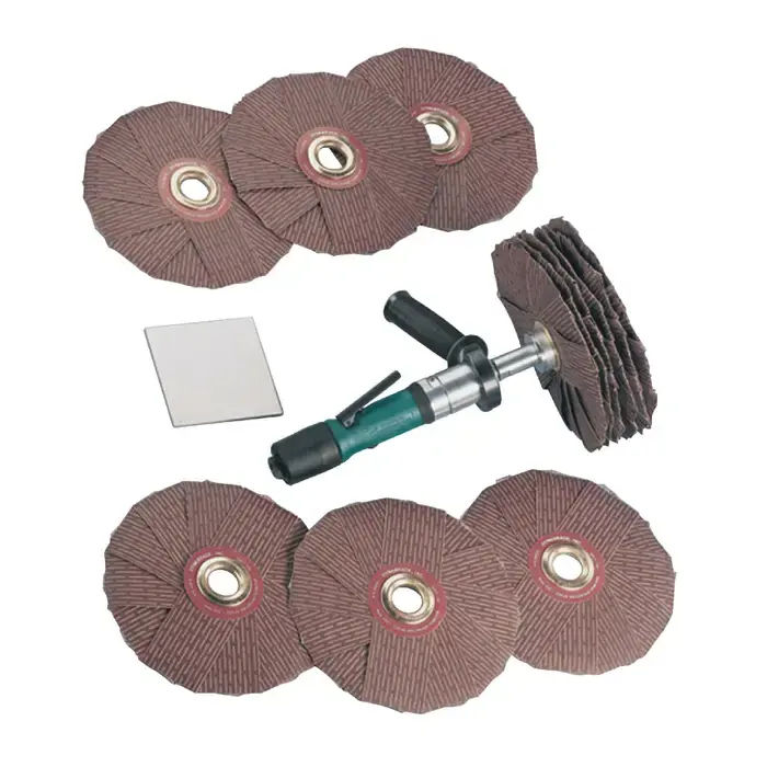 Order Now DYNABRADE 52061 0.4 Horsepower, 8" Diameter Belt Size, 950 RPM Speed Pneumatic Belt Sander