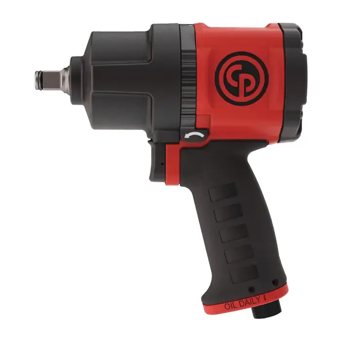 CHICAGO PNEUMATIC CP7748 1/2" Drive Size, 75-580 ft./lbs. Torque Ft_Lbs., 7,000 RPM No-Load Speed Pneumatic Impact Wrench Bargain