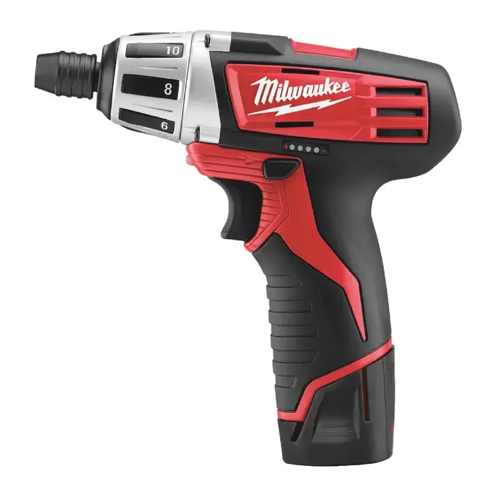 MILWAUKEE 2401-22 12V Voltage, 0-500 RPM No-Load Speed, 175 in./lbs. Torque Range Power Screwdriver Same Day Shipping