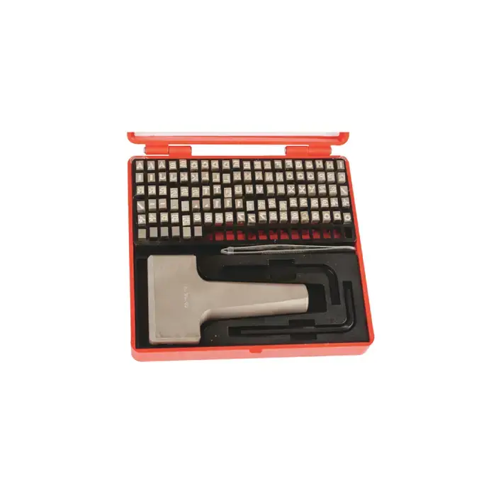 PRYOR TPF100 3/8" Character Size, 118 No. of Pieces Steel Type Set Low Price