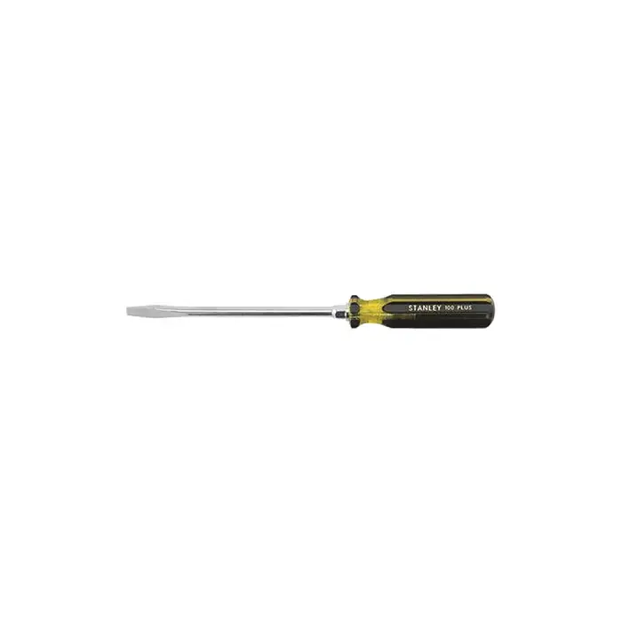 Flash Sale STANLEY 66-163-A 3/16" Blade Width, 3" Blade Length, 6-3/4" Overall Length Slotted Screwdriver