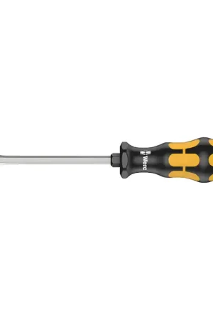 WERA 05018301001 7/32" Blade Width, 4.44" Blade Length, 8.58" Overall Length Slotted Screwdriver Hassle-Free Returns