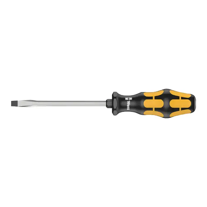 WERA 05018301001 7/32" Blade Width, 4.44" Blade Length, 8.58" Overall Length Slotted Screwdriver Hassle-Free Returns