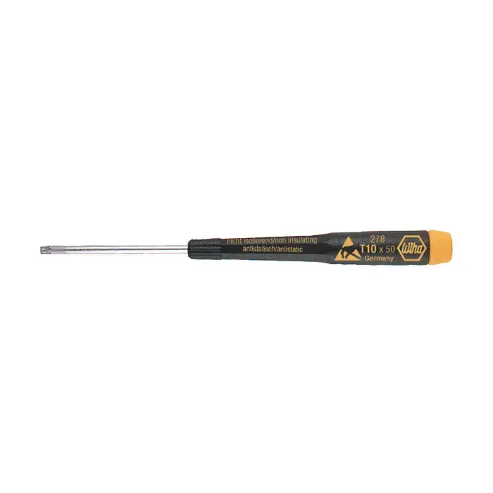 WIHA 27841 T15 Tip Size, 60mm Blade Length, 6-7/10" Overall Length Torx Screwdriver Shop Now