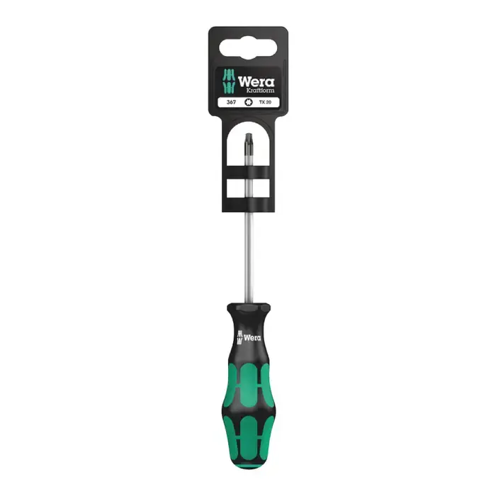 Brand New WERA 05100063001 25 Tip Size, 4" Blade Length, 10.24" Overall Length Torx Screwdriver