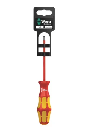 WERA 05100003001 0.8 Size, Slotted Shank Type, 10.04" Overall Length Insulated Screwdriver Buy Online