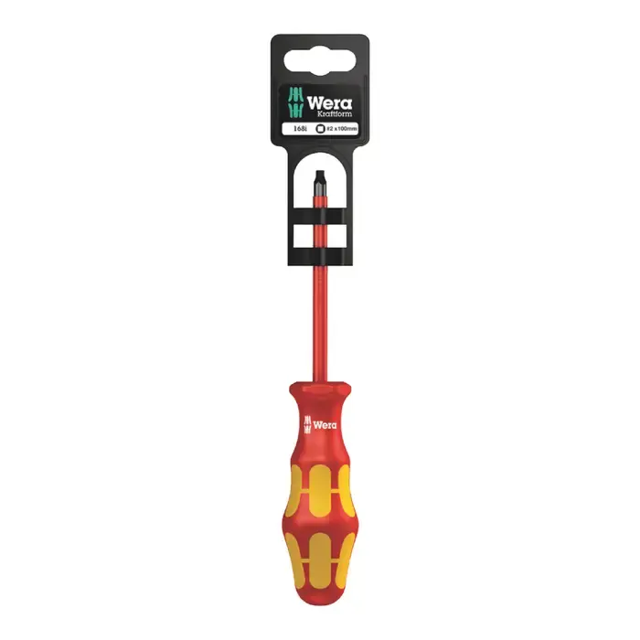 WERA 05100025001 2 Size, Square Shank Type, 10.24" Overall Length Insulated Screwdriver Price Drop
