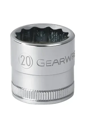 Clearance GEARWRENCH 80681 1/2" Drive Size, 12 No. of Points, 26mm Size Impact Socket