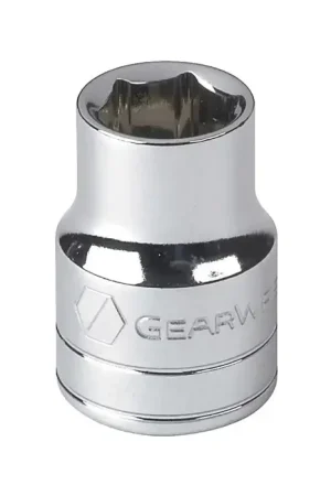Professional Grade GEARWRENCH 80615 1/2" Drive Size, 6 No. of Points, 9/16" Size Impact Socket