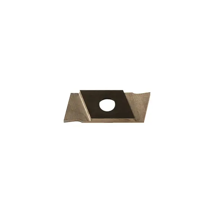 NIKCOLE - GIE-7-GP-1.0LL C2, Indexable Carbide On-Edge Grooving Insert, 0.039" Cutting Width, Left Hand Best Seller