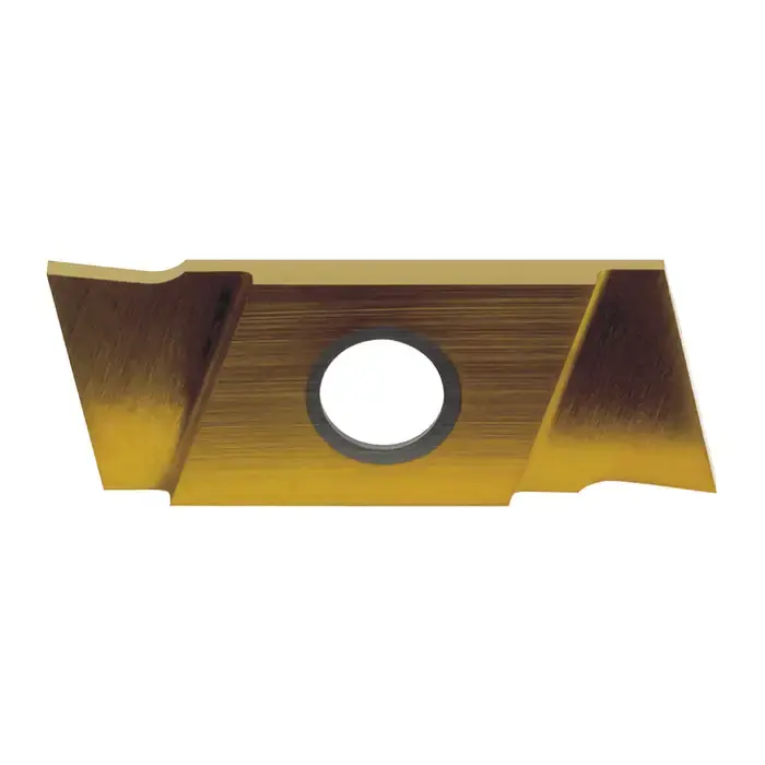 Buy Direct NIKCOLE - GIE-7-GP-1.5RN C6-PV, Indexable Carbide On-Edge Grooving Insert, 0.059" Cutting Width, Right Hand