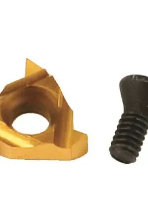 CARMEX 06IRA60T20 - 06 IR A60 T20, Indexable Carbide Lay Down Threading Insert, A60, A60 TPI, Internal, Right Hand Affordable