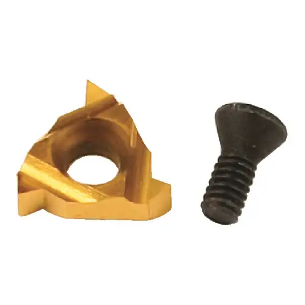 CARMEX 08IRA60T20 - 08 IR A60 T20, Indexable Carbide Lay Down Threading Insert, A60, A60 TPI, Internal, Right Hand Discount