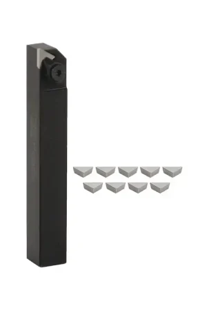 TERRA CARBIDE 11-0520-06 - 1/2" TPG22_ Turning Set with Inserts (Single), Right Hand Exclusive Offer