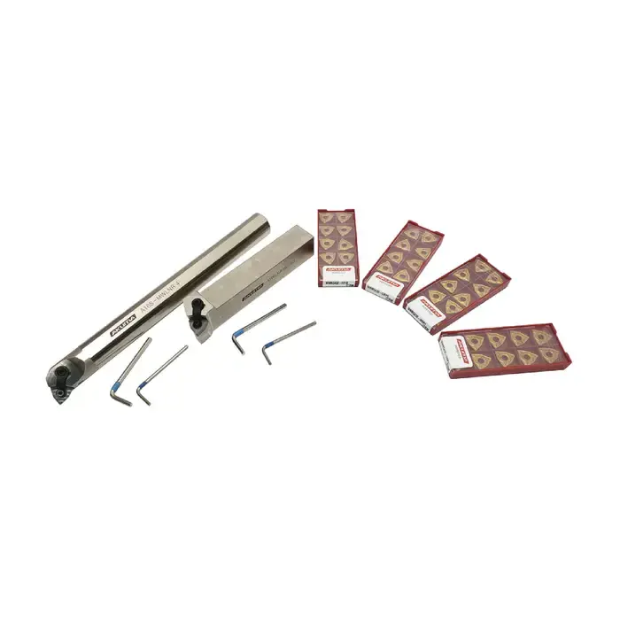 Markdown AKUMA 18.01.01043 - 1.0" Turning / Boring Set With Inserts, Right Hand