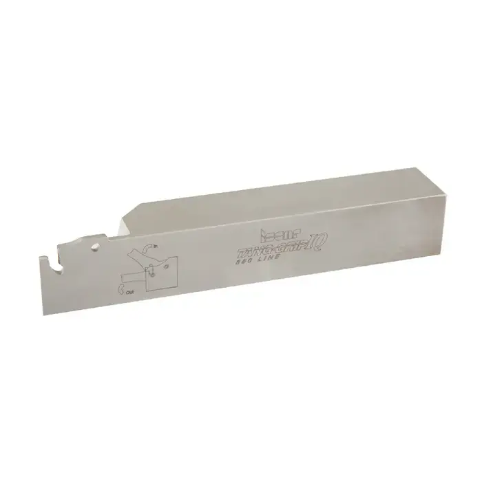 Exclusive Offer ISCAR 2302209 - 1.0" Shank, Grooving Tool Holder / Monoblock, TAG N5 Tang-Grip IQ Inserts, Right Hand