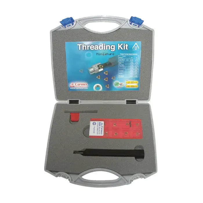 Next Day Delivery CARMEX KU-60I - Internal Lay Down Threading Set with Inserts, 0.500" Shank, Right Hand