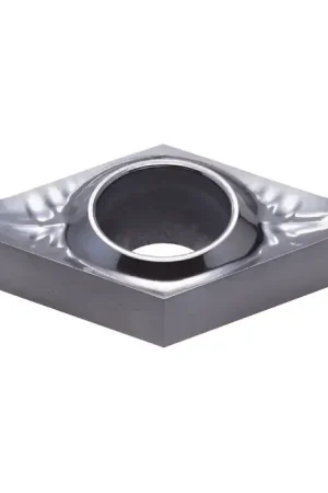Authentic KORLOY 1-02-061761 - DCMT3(2.5)1-VL NC9115, 55° Diamond, Indexable Carbide Turning / Boring Insert
