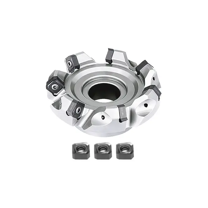 ZCC-CT - 3.000" - 45 Degree Indexable Face Mill Set with Inserts, Right Hand Hassle-Free Returns