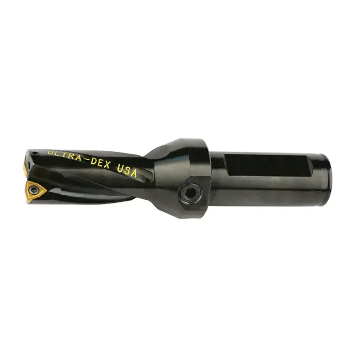 Fresh Stock ULTRA-DEX UD-1219-2D-100 - UD-1219-2D-100, 1.219" Drill Diameter Multi Point Drilling Holder, 2XD Drill Length Ratio, 1.000" Shank, WCMX DRILL