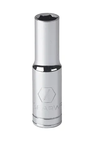GEARWRENCH 80772 1/2" Drive Size, 12 No. of Points, 7/16" Size Impact Socket Bargain