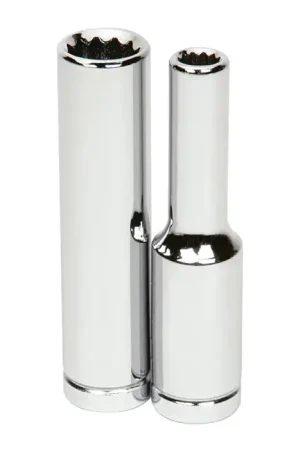Bargain WILLIAMS 30414 1/4" Drive Size, 12 No. of Points, 7/16" Size Impact Socket