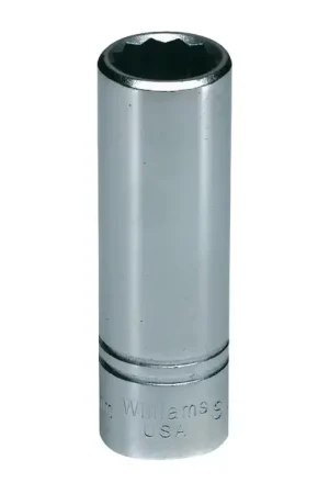 Cheap WILLIAMS SMD-1216 1/2" Drive Size, 12 No. of Points, 16mm Size Impact Socket