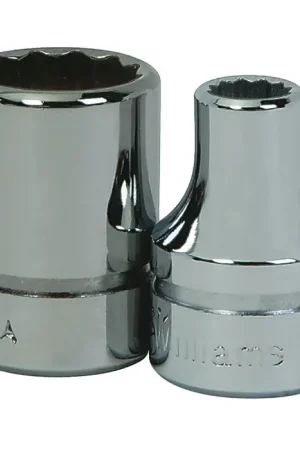 WILLIAMS BM-1207 3/8" Drive Size, 12 No. of Points, 7mm Size Impact Socket Price Drop
