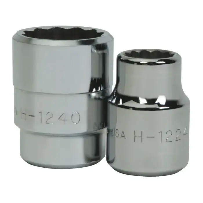 Popular WILLIAMS H-1224 3/4" Drive Size, 12 No. of Points, 3/4" Size Impact Socket