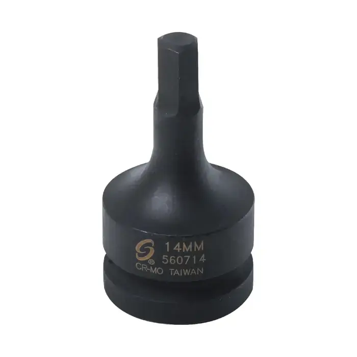 Genuine SUNEX 560714 1" Drive Size, 14mm Hex Size, Impact Style Hex Bit Socket
