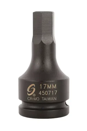 SUNEX 450717 3/4" Drive Size, 17mm Hex Size, Impact Style Hex Bit Socket Special Offer