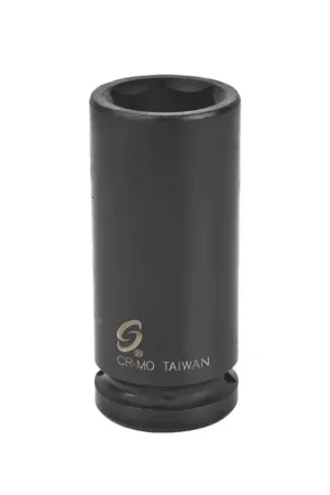 While Supplies Last SUNEX 454M 3/4" Drive Size, 6 No. of Points, Standard Socket Type Impact Socket