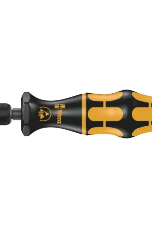 WERA 05074822001 0.3 - 1.0 Nm Torque Range, 1/4" Driver Bit Size, ESD Pre-Set Adjustable Torque Screwdrivers With Rapidaptor Quick-Release Chuck Type Torque Screwdriver Time-Limited