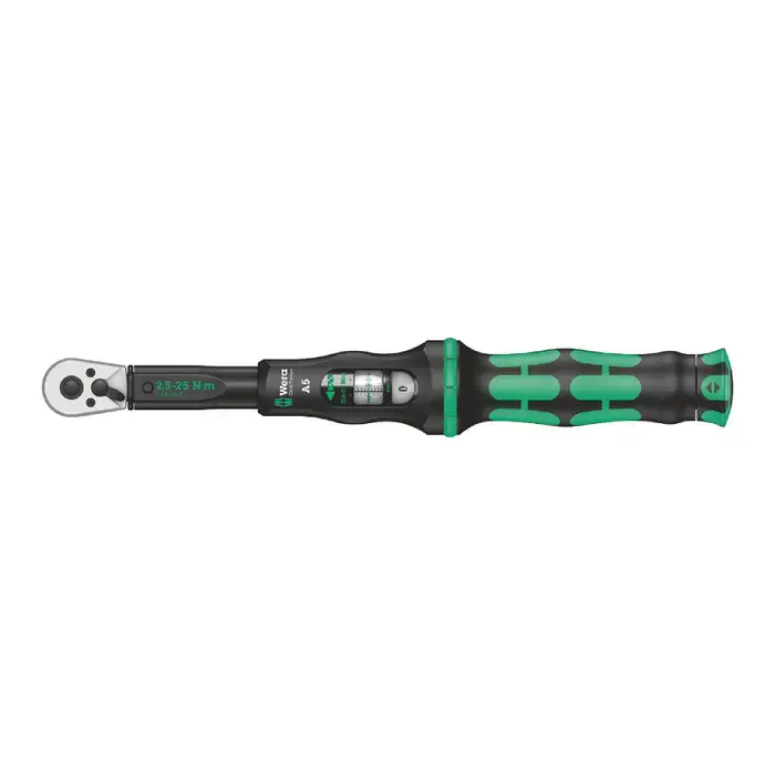 Latest WERA 05075604001 1/4" SQ Drive Size, 2.5 - 25 Nm Torque Range, 0.1 Nm Increments Torque Wrench