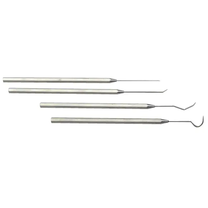 MOODY 55-0290 4 Piece Probe Set Type, Stainless Steel Tool Material Precision Probe Certified