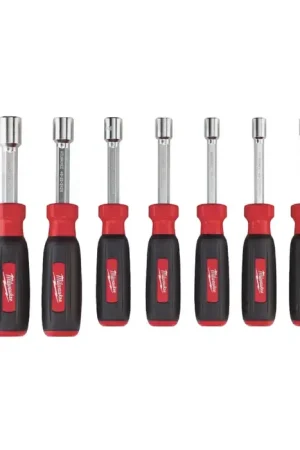 MILWAUKEE 48-22-2407 1/4" - 9/16" Size, 3" Shank Length, Cushion Grip Handle Type Nutdriver High Quality