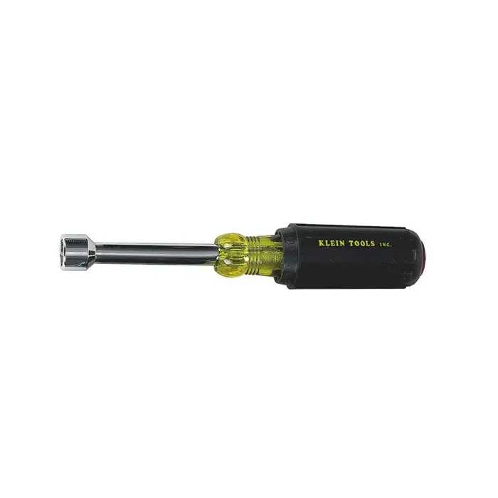 KLEIN 630-3/8 3/8" Size, 3" Shank Length, Cushion Grip Handle Type Nutdriver Price Drop
