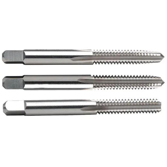 Limited Offer TTC 14-508-812 1-3/8"-12 Size, Taper Chamfer, 4 Flute, Bright High Speed Steel, Left Hand Cut Straight Flute Hand Tap