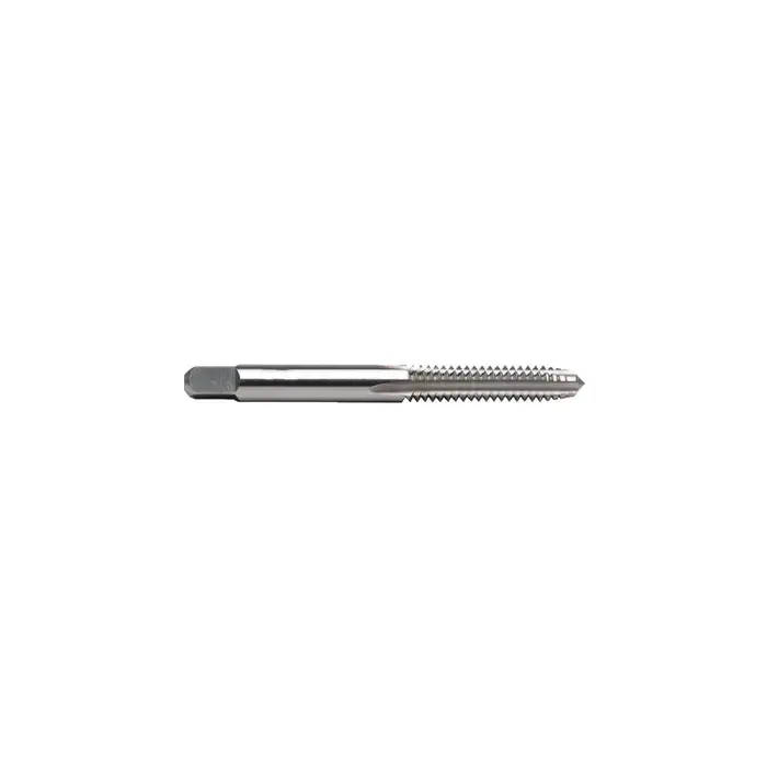 TTC 12-111-001 0-80 Size, H1 Thread Limit, Plug Chamfer, 2 Flute, Bright High Speed Steel, Right Hand Cut Straight Flute Hand Tap Time-Limited