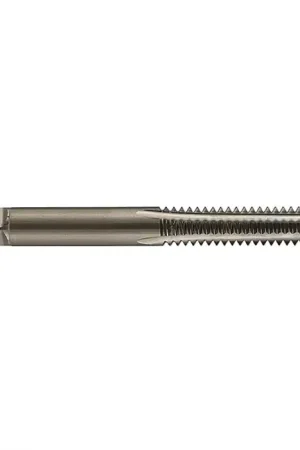 YMW 384877 1/2"-13 Size, H5 Thread Limit, Bottoming Chamfer, 3 Flute, Bright Solid Carbide, Right Hand Cut Straight Flute Hand Tap Fast Shipping
